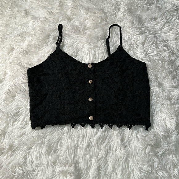 Black Bralette / crop top - Picture 1 of 1